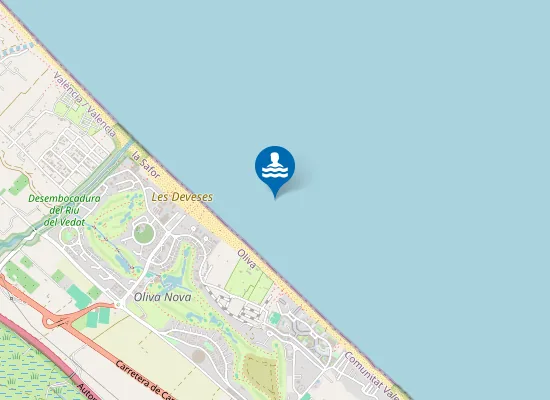 Map of Les Deveses