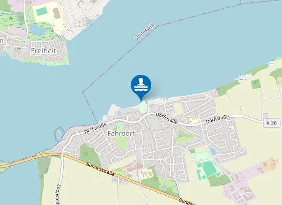 Map of SCHLEI FAHRDORF STRANDWEG