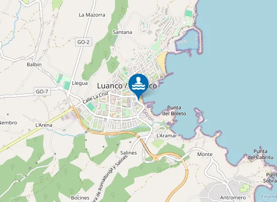 Map of Playa de La Ribera