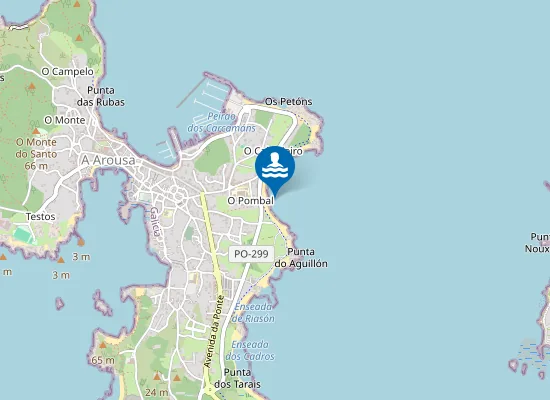 Map of Praia da Sapeira