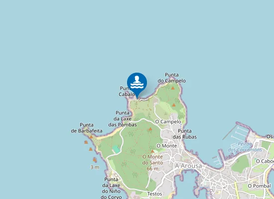 Map of Praia Da Sobrada
