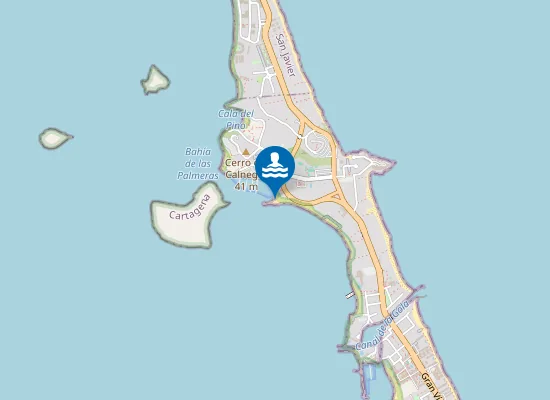 Map of Isla del Ciervo