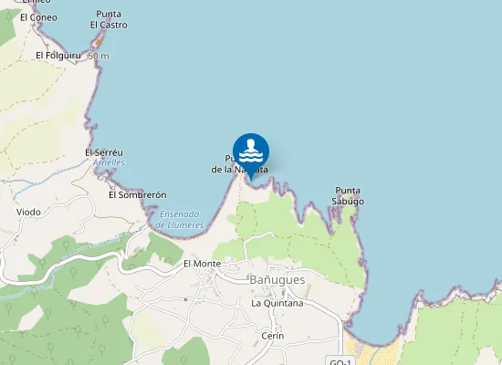 Map of Playa La Isla