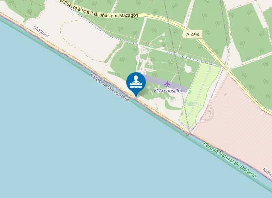 Map of Playa Pico del Loro