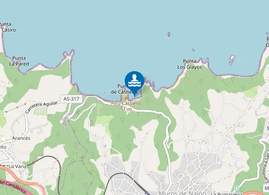 Map of Playa de Xilo - Veneiro
