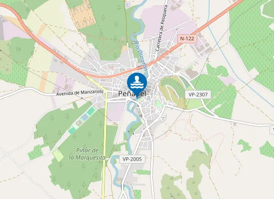 Map of Playa de la Judería