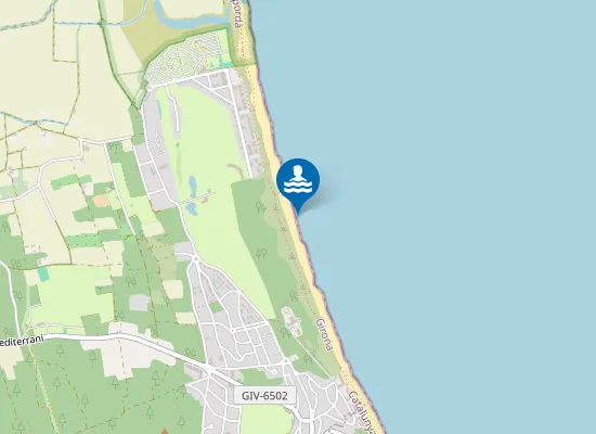 Map of Platja de Pals