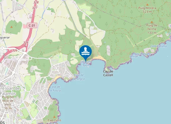Map of s'Alguer Petit