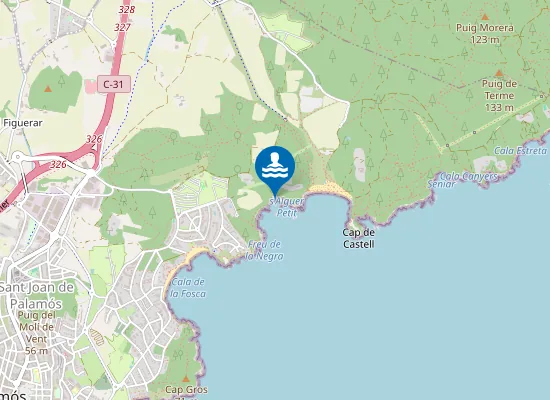 Map of s'Alguer