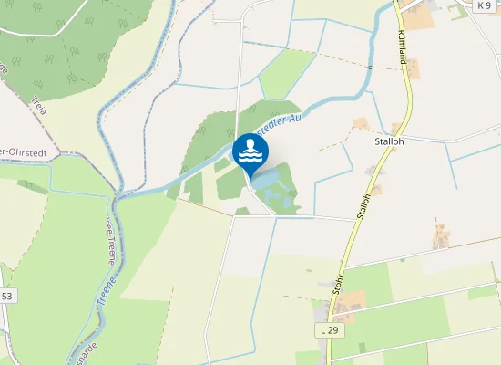 Map of BAGGERSEE SATTELWEG SATTELN