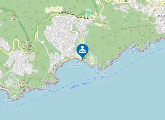 Map of Cala Figuera