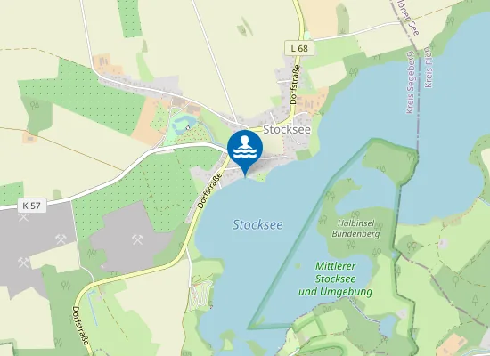 Map of STOCKSEE STOCKSEE ALTE BADESTELLE