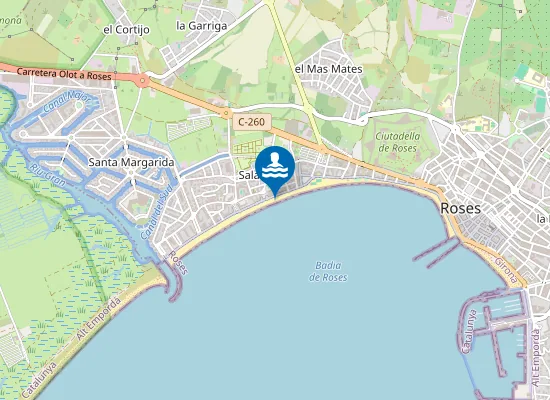 Map of Platja del Saltar