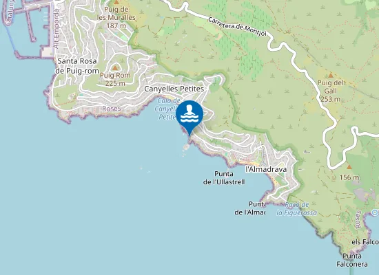 Map of Platja de Bonifaci