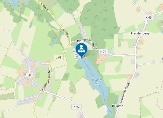 Map of BLUNKER SEE BLUNK