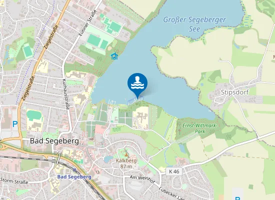 Map of GR SEGEBERGER SEE BAD SEGEBERG BADEANSTALT