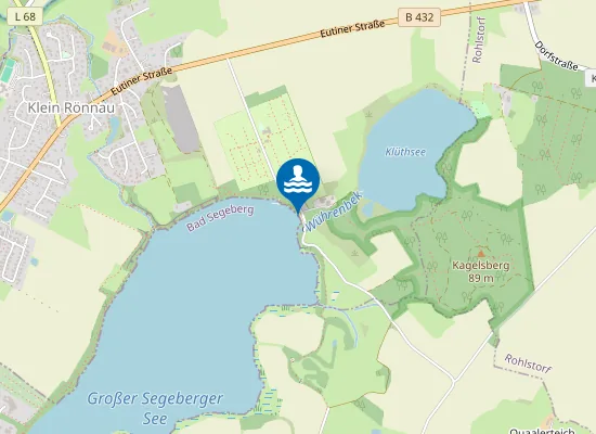 Map of GR SEGEBERGER SEE KLEIN ROENNAU