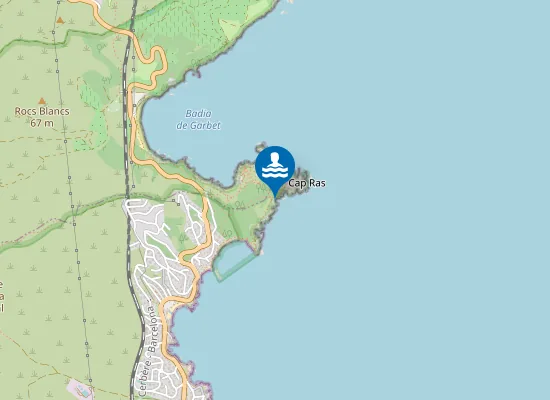 Map of Platja Gran del Futaner