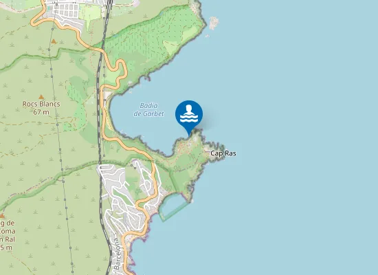 Map of el Borró d'Enfora