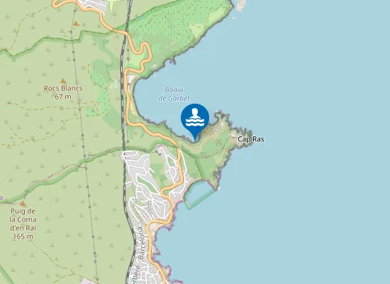 Map of el Borró Gran
