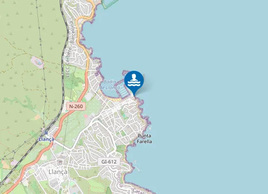 Map of Platja de la Gola