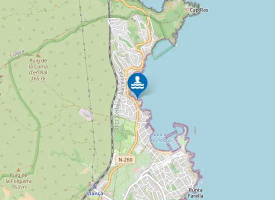 Map of Platja d'en Jordi