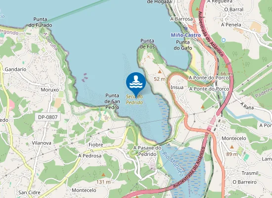 Map of Seca do Pedrido