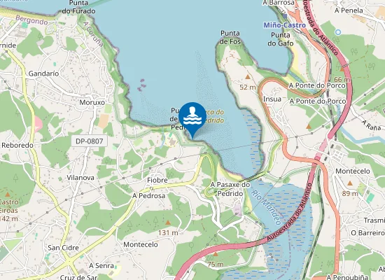 Map of Praia da Cabana