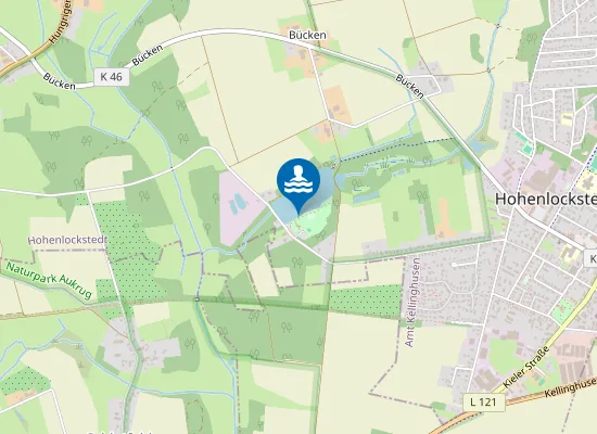 Map of LOHMUEHLENTEICH HOHENLOCKSTEDT