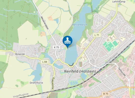 Map of HERRENTEICH REINFELD