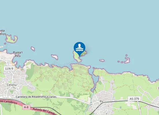 Map of Amenada