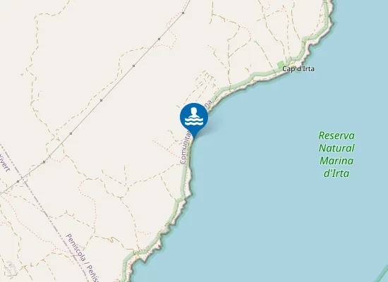 Map of Platja De La Basseta