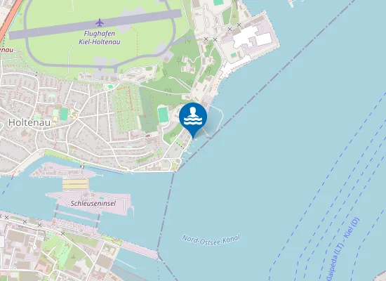 Map of OSTS KIEL HOLTENAU