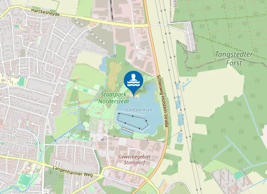 Map of STADTPARK NORDERSTEDT