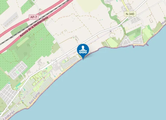 Map of Platja de Rifà