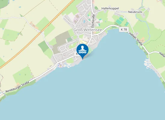 Map of WITTENSEE GR WITTENSEE AM CAMPINGPLATZ