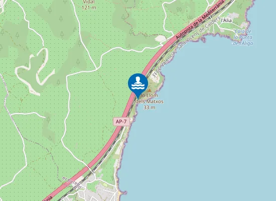 Map of Cala Racó de Garretes