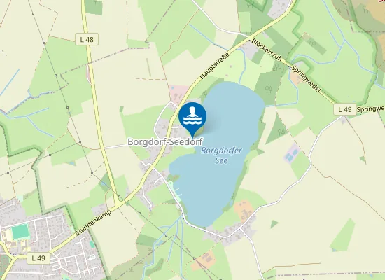 Map of BORGDORFER SEE BORGDORF SCHULKOPPEL