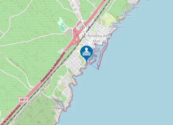 Map of Caleta de Pepo