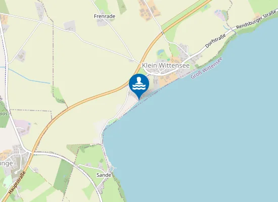 Map of WITTENSEE KLEIN WITTENSEE GEMEINDEBADEST