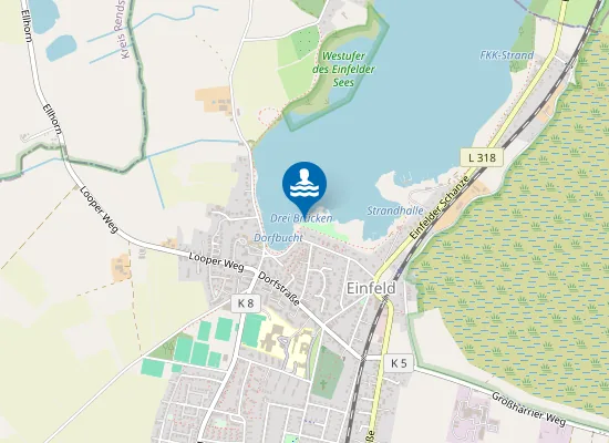 Map of EINFELDER SEE DORFBUCHT