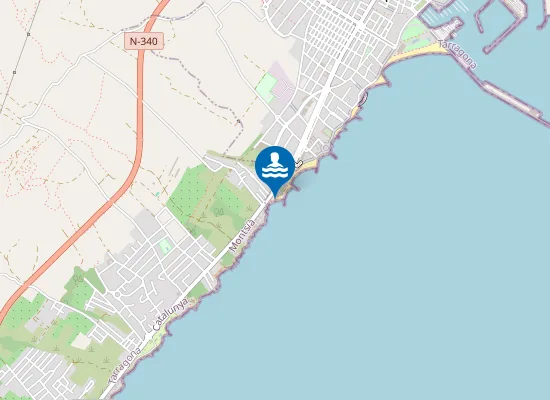Map of Platja del Suís