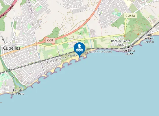 Map of Platja Llarga
