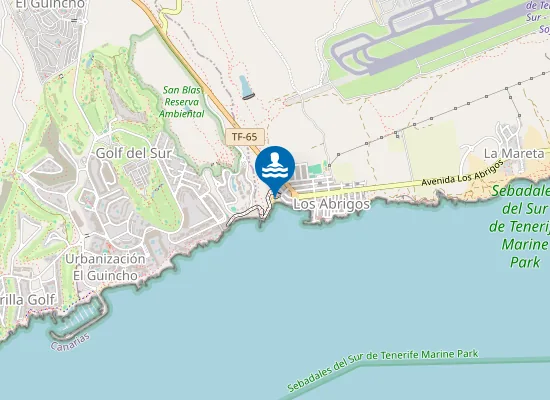 Map of Playa Grande