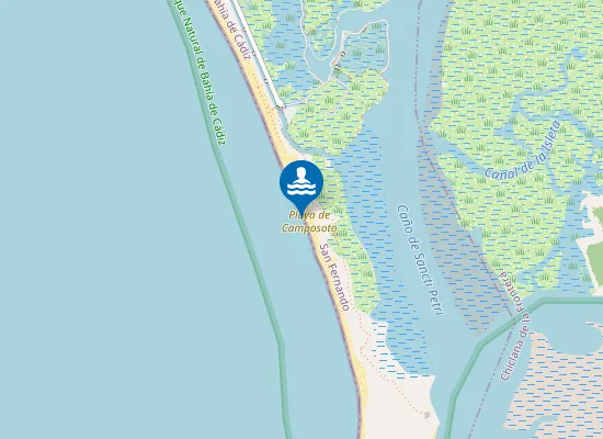 Map of Playa de Camposoto