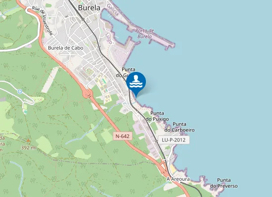 Map of Praia do Perdouro