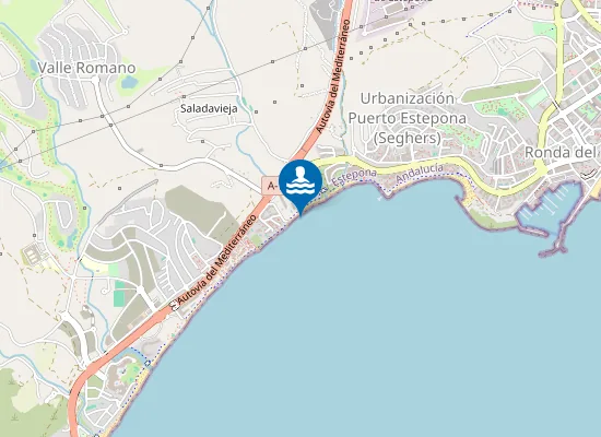 Map of Playa de Guadalobón
