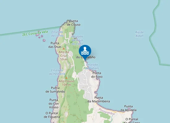 Map of Praíña Do Atranco