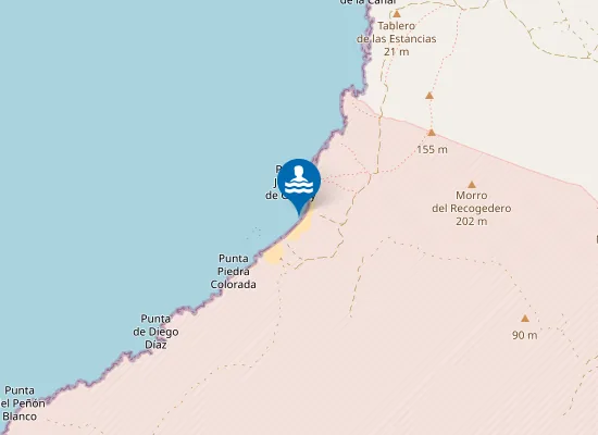 Map of Playa de Garcey