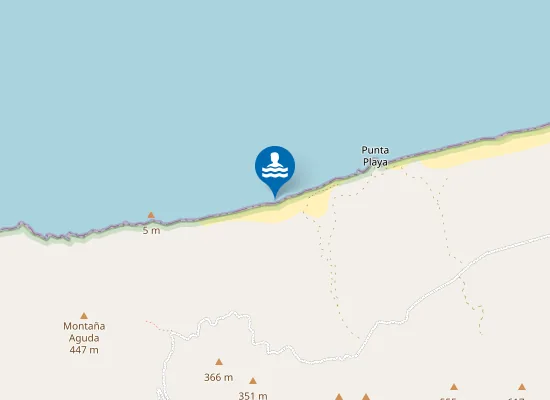 Map of Playa De Roque Del Moro